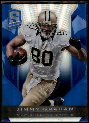 2013 Panini Spectra #64 Jimmy Graham Blue #/99