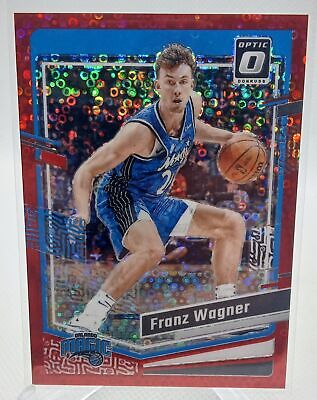 2023-24 Donruss Optic #109 Franz Wagner Fast Break Red #/75