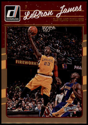 2016-17 Donruss #15 LeBron James (Kobe Guarding)