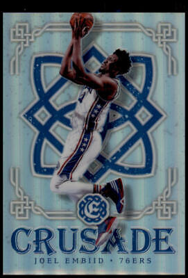 2016-17 Panini Excalibur #51 Joel Embiid Crusade Silver