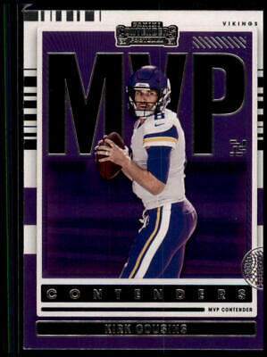 2021 Panini Contenders #MVP-KCO Kirk Cousins MVP Contenders