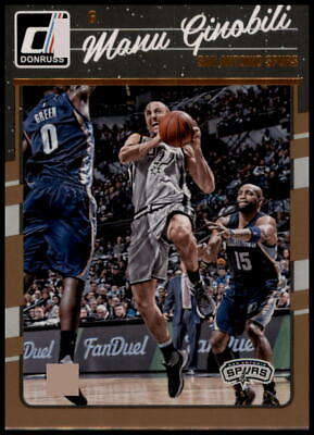 2016-17 Donruss #118 Manu Ginobili