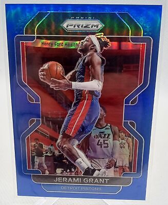 2021-22 Panini Prizm #76 Jerami Grant Blue #/199