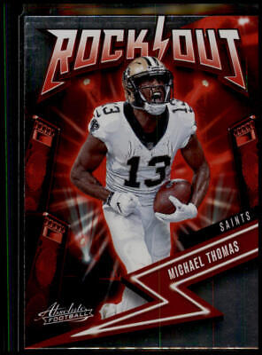 2023 Panini Absolute #12 Michael Thomas Rock Out