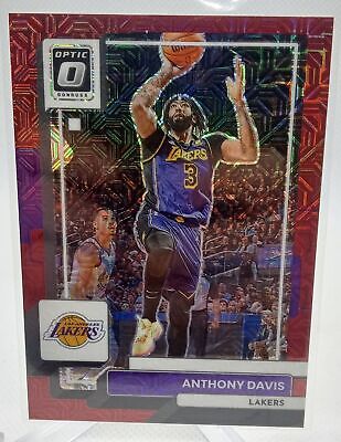 2022-23 Donruss Optic #122 Anthony Davis Choice Red #/88