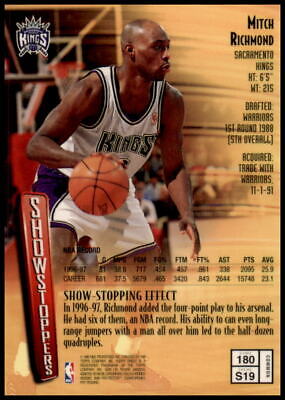 1997-98 Finest #180 Mitch Richmond