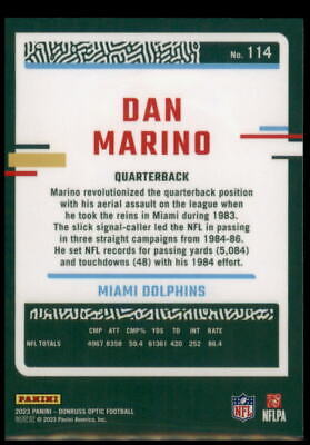 2023 Donruss Optic #114 Dan Marino