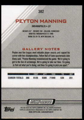 2023 Topps Composite #382 Peyton Manning Gallery