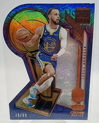 2023-24 Panini Crown Royale #10 Stephen Curry Hand Crafted #/99