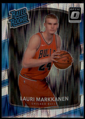 2017-18 Donruss Optic #159 Lauri Markkanen Rated Rookie Shock