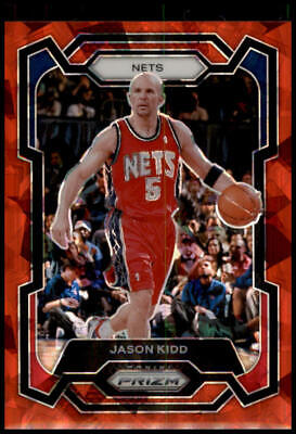 2023-24 Panini Prizm #194 Jason Kidd Prizms Red Ice