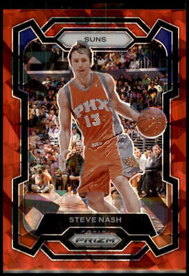 2023-24 Panini Prizm #200 Steve Nash Prizms Red Ice