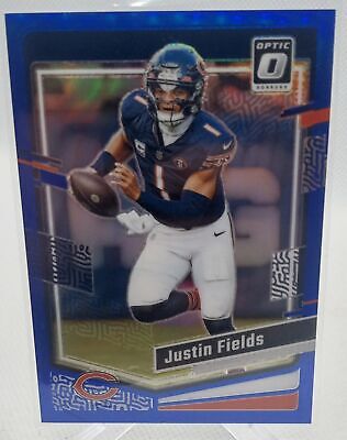 2023 Donruss Optic #36 Justin Fields Blue #/199