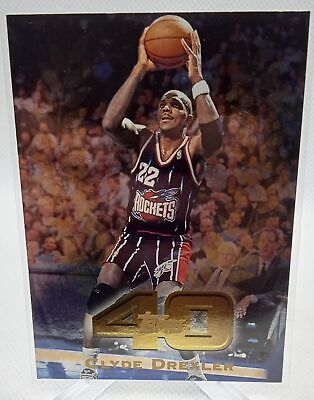 1997-98 Topps Chrome #T40-13 Clyde Drexler Topps 40