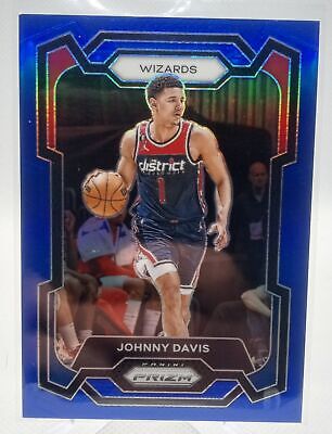 2023-24 Panini Prizm #38 Johnny Davis Prizms Blue #/199