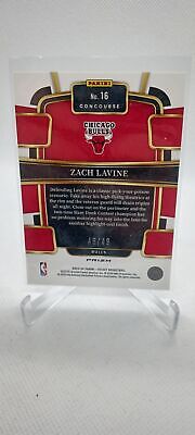 2023-24 Panini Select #16 Zach LaVine Bronze Checker Prizms #/49