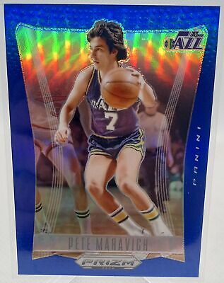 2023-24 Panini Prizm Deca #187 Pete Maravich Base Prizms Blue #/149