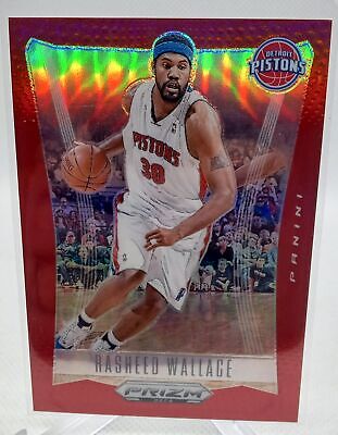 2023-24 Panini Prizm Deca #94 Rasheed Wallace Base Prizms Red #/199