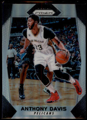 2017-18 Panini Prizm #121 Anthony Davis Prizms Silver