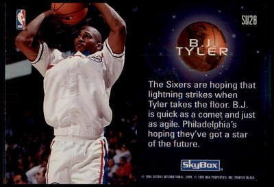 1994-95 SkyBox Premium #SU28 B.J. Tyler Slammin' Universe