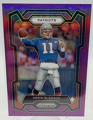 2023 Panini Prizm #203 Drew Bledsoe Purple #/125