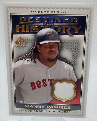 2009 SP Legendary Cuts #DHM-RA Manny Ramirez Destined for History Memorabilia