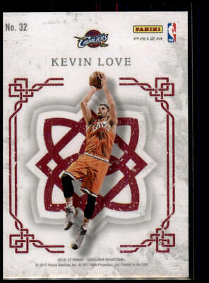 2016-17 Panini Excalibur #32 Kevin Love Crusade Camo