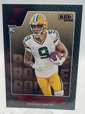 2022 Zenith #119 Christian Watson Red Zone Rookie