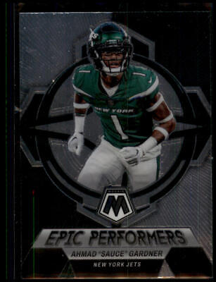 2023 Panini Mosaic #EP-AS Ahmad "Sauce" Gardner Epic Performers