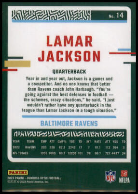 2023 Donruss Optic #14 Lamar Jackson