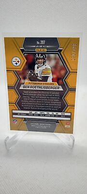 2023 Panini Mosaic #207 Ben Roethlisberger Orange Mosaic #/199