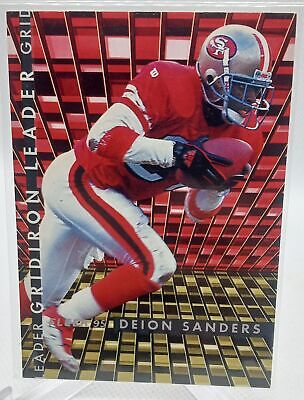 1995 Fleer #6 Deion Sanders Gridiron Leaders