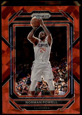 2022-23 Panini Prizm #132 Norman Powell Prizms Red Ice