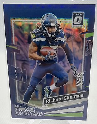 2023 Donruss Optic #179 Richard Sherman Purple #/50