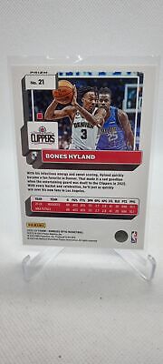 2022-23 Donruss Optic #21 Bones Hyland Choice Blue Mojo #/24