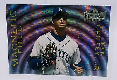 1997 Metal Universe #4 Ken Griffey Jr. Magnetic Field