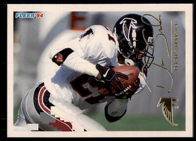 1994 Fleer #31 Deion Sanders Gold Signatures Atlanta Falcons