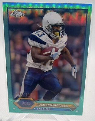 2023 Topps Composite #31 Darren Sproles Topps Chrome Aqua Refractor #/199