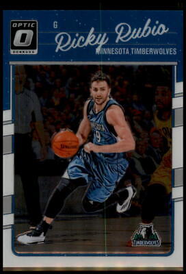 2016-17 Donruss Optic #127 Ricky Rubio 1st Year Optic