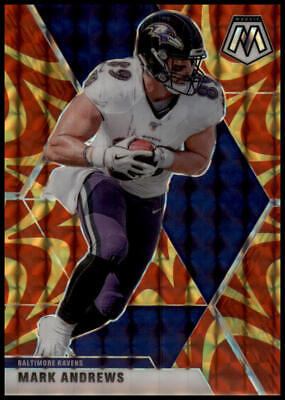 2020 Panini Mosaic #22 Mark Andrews Prizm Reactive Gold