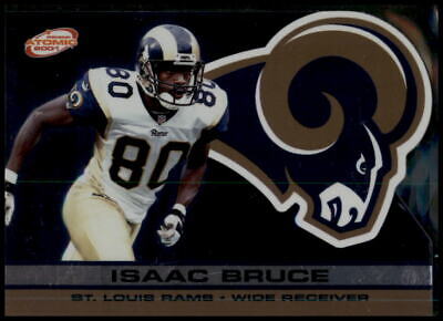 2001 Pacific Prism Atomic #117 Isaac Bruce