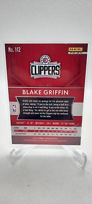 2015-16 Panini Prizm #112 Blake Griffin Orange Prizms #/65