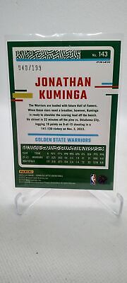 2023-24 Donruss Optic #143 Jonathan Kuminga Orange #/199