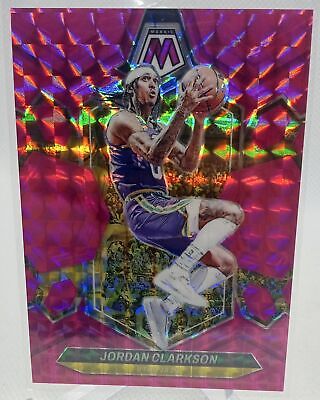 2023-24 Panini Mosaic #42 Jordan Clarkson Pink #/149