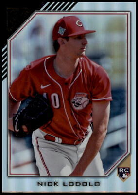 2022 Topps Gallery #89 Nick Lodolo Rainbow Foil Rookie