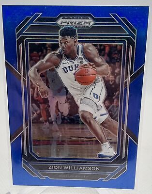 2023 Panini Prizm Draft Picks #73 Zion Williamson Blue #/199