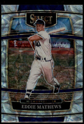 2022 Panini Select #87 Eddie Mathews Scope