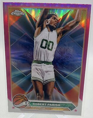 2023-24 Topps Chrome #161 Robert Parish Pink Refractors