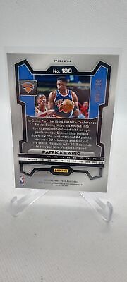 2023-24 Panini Prizm #188 Patrick Ewing Prizms Red #/299