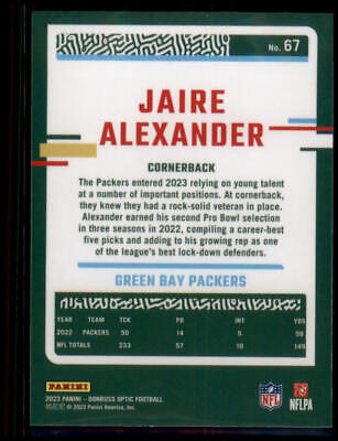 2023 Donruss Optic #67 Jaire Alexander